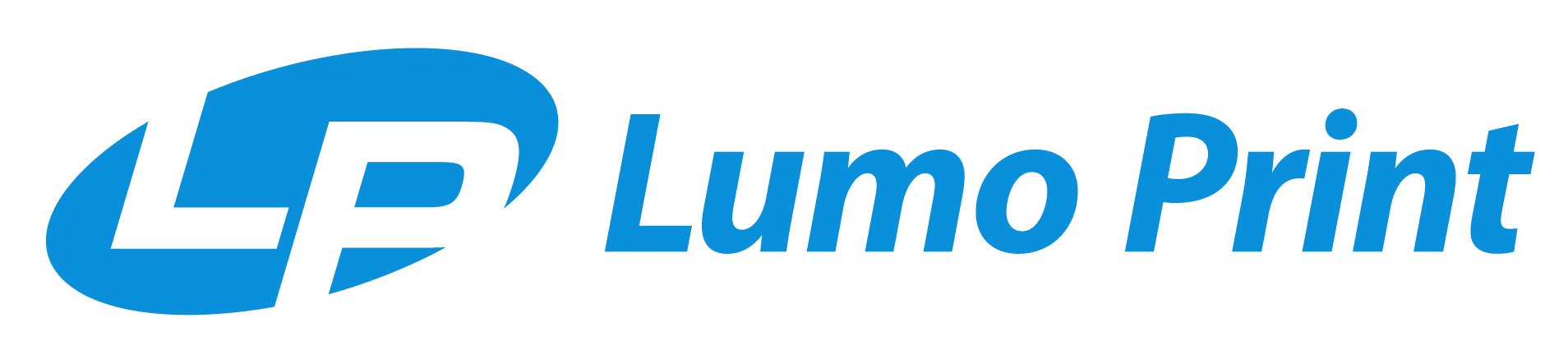 Lumo Print Blue Logo